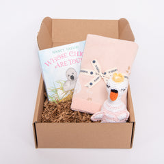 Precious Swans Baby Gift Box